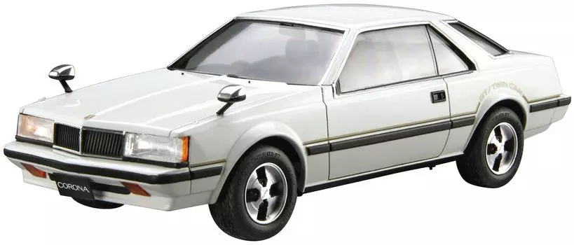 Aoshima Bunka Kyozaisha Модель автомобиля серии Toyota RT141 Corona Hardtop 2000GT 1982 года, пластиковая модель 1/24 № 141
