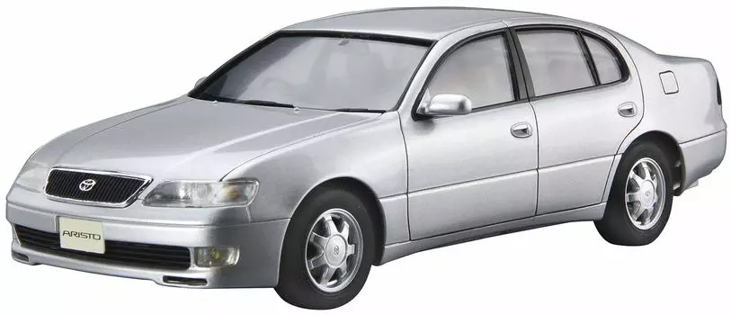 Aoshima Bunka Kyozaisha Модель автомобиля серии Toyota JZS147 Aristo 1991 года, пластиковая модель 1/24 № 116 3,0 В/Q