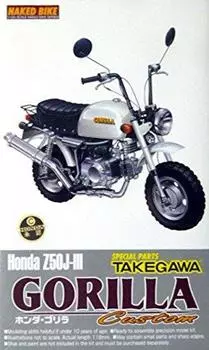 Aoshima Bunka Kyozaisha Naked Bike Gorilla Custom Takegawa Спецификация 1/12 № 48