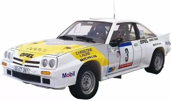 AOSHIMA Bunka Kyozaisha Skynet 1/24 Bellkit Series No.8 Opel Manta 400 GR.B Пластиковая модель Guy Vrequelin Tour de Corse 1984 года