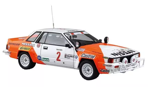 Aoshima Bunka Kyozaisha Skynet BEEMAX Series Nissan 240RS BS110 1984 Safari Rally Технические характеристики Пластиковая модель 1/24 № 15