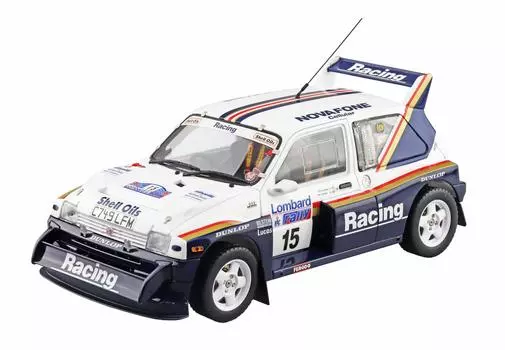 Aoshima Bunka Kyozaisha Skynet Bell Kit Series MG Metro 6R4 Lombard RAC Rally 1986 Пластиковая модель 1/24 № 16
