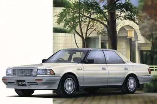 Aoshima Bunka Kyozaisha The Best Car GT Crown Royal Saloon G UZS131 1/24 №04