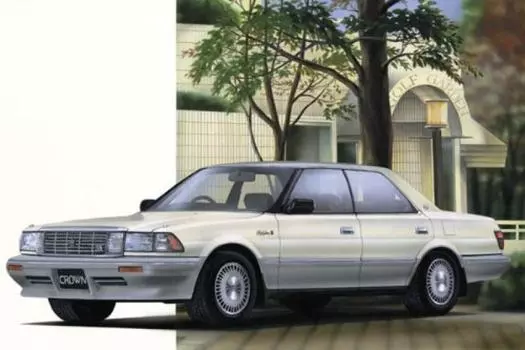 Aoshima Bunka Kyozaisha The Best Car GT Crown Royal Saloon G UZS131 1/24 №04