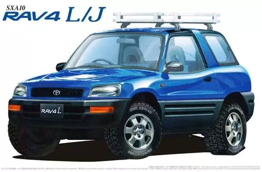 Aoshima Bunka Kyozaisha The Best Car GT Series SXA10 RAV4 1/24 No.27