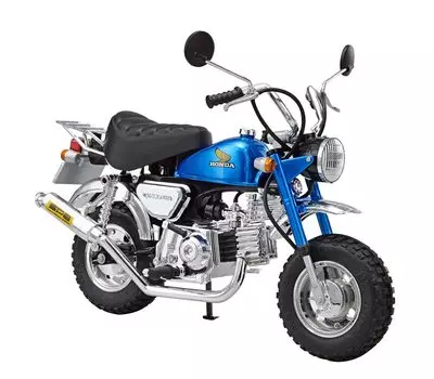 Aoshima Bunka Kyozaisha The Bike Series Honda Z50J Monkey 1978 Custom Takegawa Specification Пластиковая модель 1/12 No.70 Ver.1