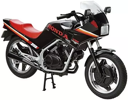 Aoshima Bunka Kyozaisha The Bike Series Honda MC08 VT250F 1984 года, пластиковая модель 1/12 № 22