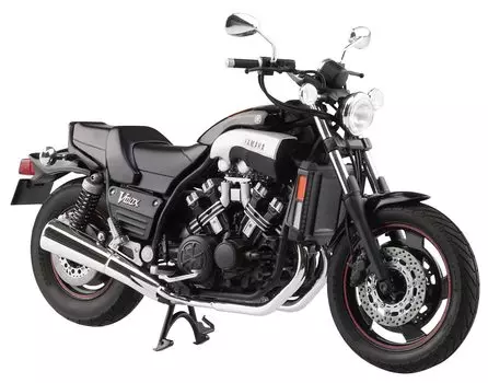 Aoshima Bunka Kyozaisha The Bike Series Yamaha 4C4 Vmax 2007, пластиковая модель 1/12 №7