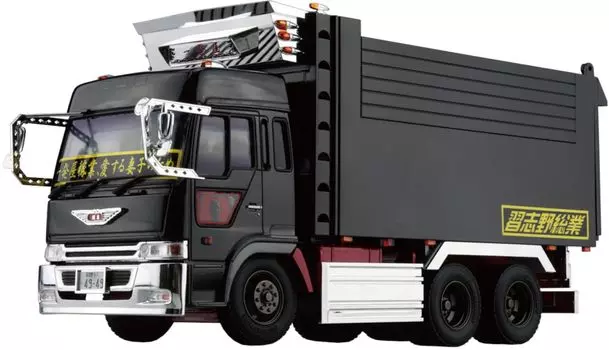 Aoshima Bunka Kyozaisha The Deco Truck Series чудо пластиковая модель 1/32 № 05 One-hit