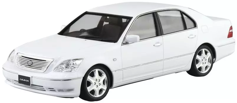 Aoshima Bunka Kyozaisha The Model Car Series Toyota UCF31 Celsior 2005 Пластиковая модель Литье Цвет 1/24 № 136