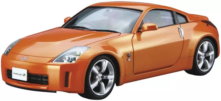 Aoshima Bunka Kyozaisha The Model Car Series Nissan Z33 Fairlady Z Version ST 2007 Пластиковая модель 1/24 № 33