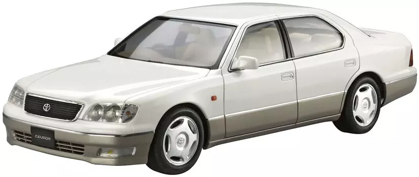 Aoshima Bunka Kyozaisha The Model Car Series Toyota UCF21 Celsior C Технические характеристики 1998 Пластиковая модель 1/24 № 21