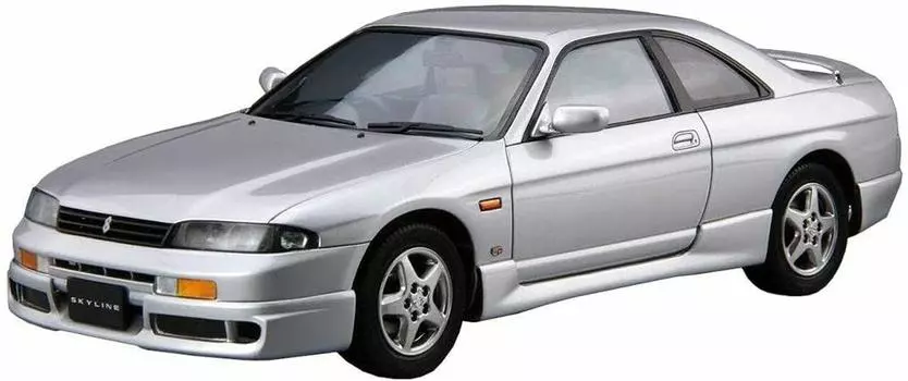 Aoshima Bunka Kyozaisha The Model Car Series Nissan ECR33 Skyline GTS25t Type M 1994 Пластиковая модель 1/24 № 94