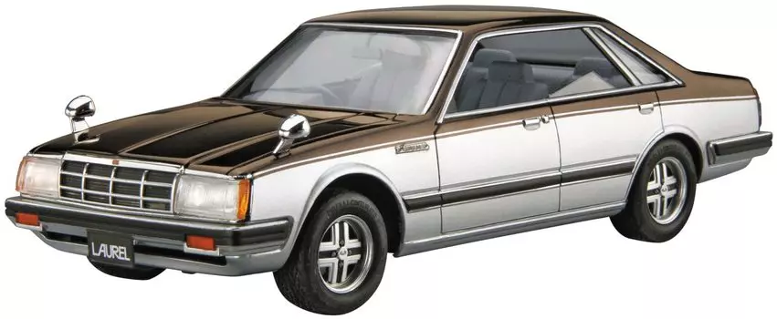Aoshima Bunka Kyozaisha The Model Car Series Nissan HC31 Laurel 2000 Turbo Medalist 1982 Пластиковая модель Литье Цвет 1/24 № 138