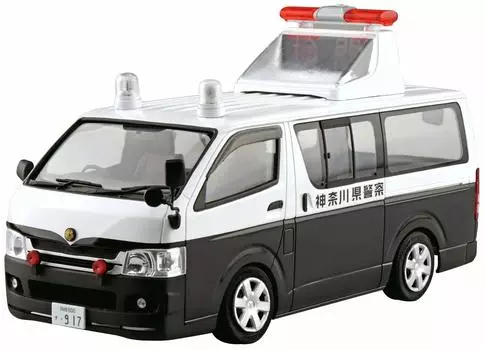 Aoshima Bunka Kyozaisha The Model Car Series Toyota TRH200V Hiace Traffic Accident Treatment Vehicle 2007 Пластиковая модель 1/24 № 50