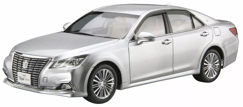 Aoshima Bunka Kyozaisha The Model Car Series Toyota Crown Royal Saloon G 2015 Пластиковая модель 1/24 № 121 GRS210/AWS210