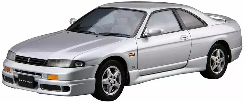 Aoshima Bunka Kyozai Серия Модель автомобиля Nissan ECR33 Skyline GTS25t Type M 1994 Пластиковая модель 1/24 №94