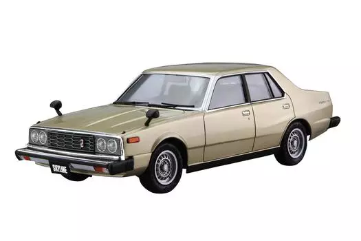Aoshima Bunka Kyozaisha The Model Car Series Nissan HGC211 Skyline 1979 Plastic Model 1/24 No.54 2000GT-E S