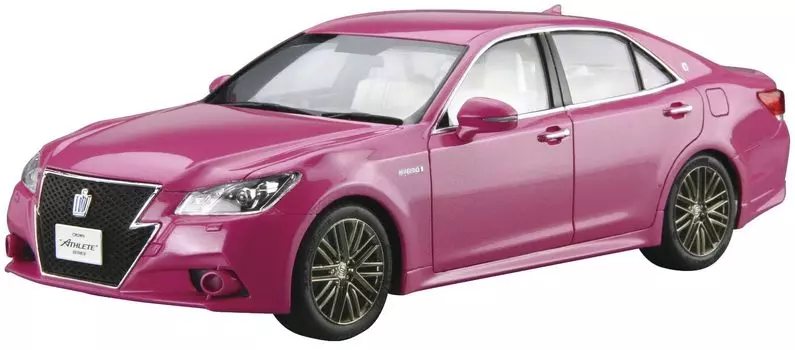 Aoshima Bunka Kyozaisha The Model Car Series Toyota Crown Athlete G Пластиковая модель 1/24 № 42 GRS214/AWS210 15