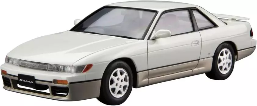 Aoshima Bunka Kyozaisha The Model Car Series Nissan PS13 Silvia Diamond Package Пластиковая модель 1/24 № 13 K s 91 (Машина)