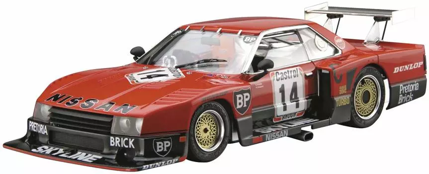 Aoshima Bunka Kyozaisha The Model Car Series SP Nissan R30 Skyline Turbo Kyalami 9-часовая гонка на выносливость 1982 SD Пластиковая модель 1/24