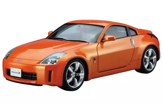 Aoshima Bunka Kyozaisha The Model Car Series Nissan Z33 Fairlady Z Version ST 2007 Пластиковая модель 1/24 № 33