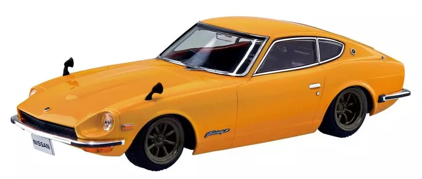 Aoshima Bunka Kyozaisha The Snap Kit Series Nissan S30 Fairlady Z Custom Wheel Пластиковая модель 1/32 (Сафари коричневый) Цветовая кодировка 13-SP4