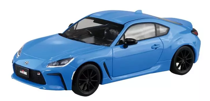 Aoshima Bunka Kyozaisha The Snap Kit Series Toyota GR86 Bright Blue Plastic Model 1/32 Color-coded 21-E