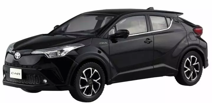 Aoshima Bunka Kyozaisha The Snap Kit Series Модель из пластика Toyota Black Mica 1/32 C-HR с цветовой кодировкой 06-B