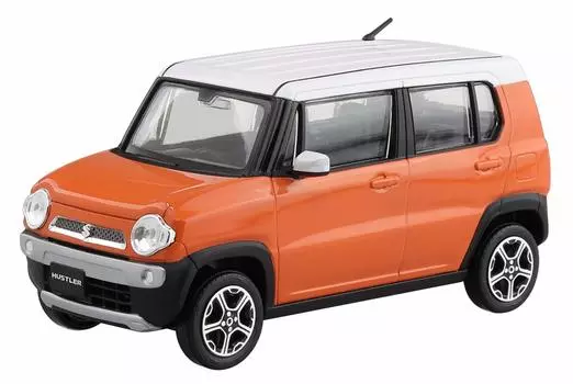 Aoshima Bunka Kyozaisha The Snap Kit Series Suzuki Hustler Passion Orange Пластиковая модель 1/32 с цветовой кодировкой 01-C