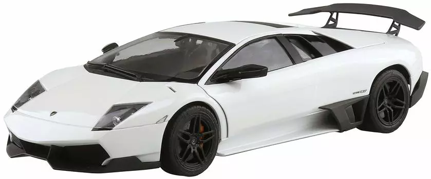 Aoshima Bunka Kyozaisha The Supercar Series 2009 Lamborghini Murcielago SV Пластиковая модель 1/24 № 6