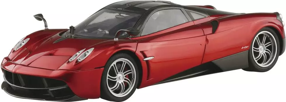 Aoshima Bunka Kyozaisha The Supercar Series Pagani Huayra 2012 Пластиковая модель черного цвета 1/24 № 02