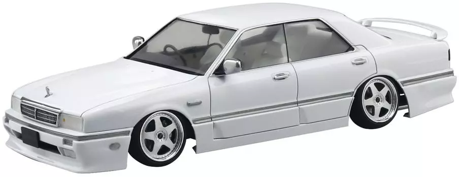 Aoshima Bunka Kyozaisha The Tuned Car Nissan Insurance Y31 Cima Пластиковая модель 1/24 № 85 89