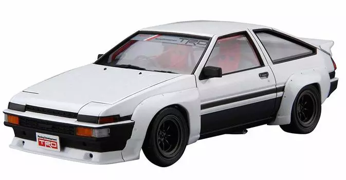 Aoshima Bunka Kyozaisha The Tuned Car Series TRD AE86 Trueno N2 Технические характеристики 1985 Пластиковая модель 1/24 № 29 (Toyota)
