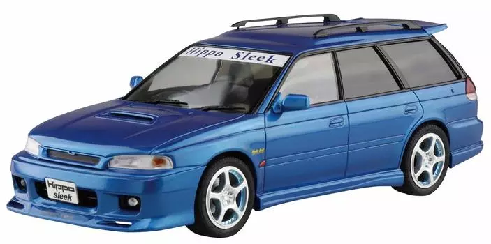 Aoshima Bunka Kyozaisha The Tuned Car Series Subaru Hippo Creek BG5 Legacy Touring Wagon 1993 Пластиковая модель 1/24 № 64
