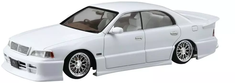 Aoshima Bunka Kyozaisha The Tuned Car Series Toyota GARSON UZS141 Majesta Plastic Model 1/24 No.89 91 (Car)