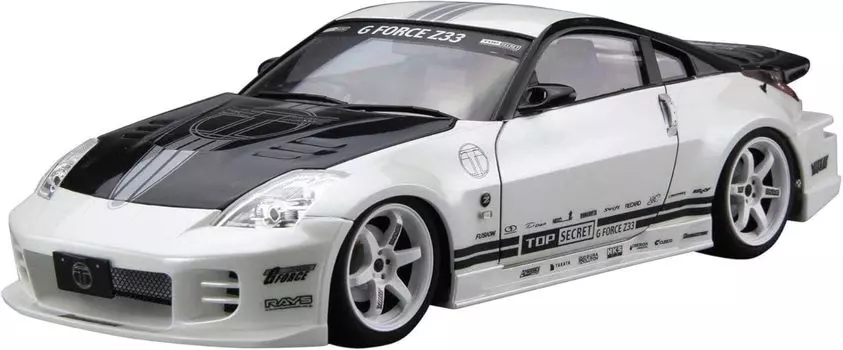 Aoshima Bunka Kyozaisha The Tuned Car Series Nissan Top Secret Z33 Fairlady Z Пластиковая модель 1/24 № 33 05 (Машина)