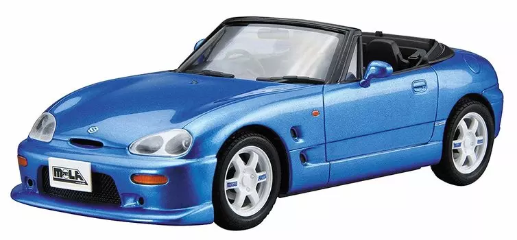 Aoshima Bunka Kyozaisha The Tuned Car Series Suzuki Mora Sports EA11R Cappuccino 1991 Пластиковая модель 1/24 № 37