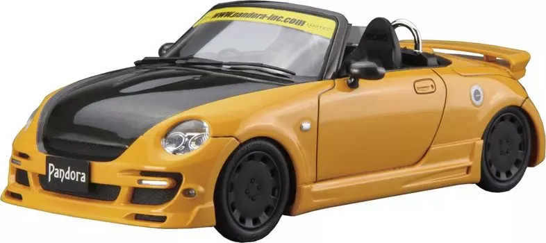 Aoshima Bunka Kyozaisha The Tuned Car Series Daihatsu PANDORA TYPE887 EVO II L880K Пластиковая модель Copen 1/24 № 51 02 (Машина)