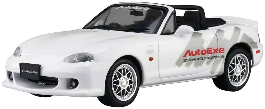 Aoshima Bunka Kyozaisha The Tuned Car Series Mazda Auto Exe NB8C Roadster 1999 года, пластиковая модель 1/24 № 88
