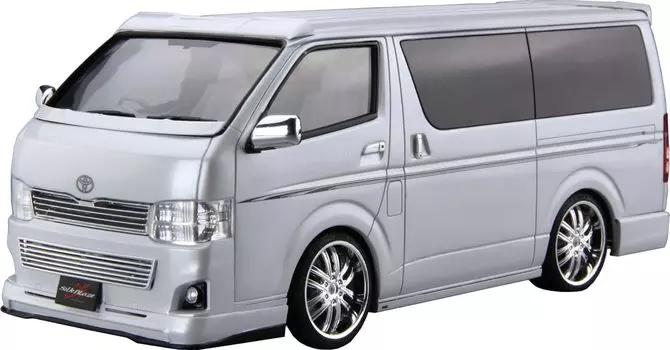 Aoshima Bunka Kyozaisha The Tuned Car Series Toyota Silk Blaze TRH200V Hiace VerIII 1/24 № 28 10