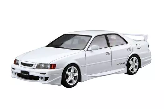 Aoshima Bunka Kyozaisha The Tuned Car Series Toyota TRD JZX100 Chaser 1998 Пластиковая модель 1/24 № 47