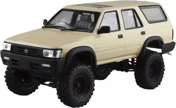 Aoshima Bunka Kyozaisha The Tuned Car Series Toyota VZN130G Hilux Surf Lift Up Пластиковая модель 1/24 №72 91 (Машина)