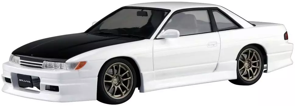 Aoshima Bunka Kyozaisha The Tuned Car Series Nissan PS13 Silvia Aero Custom Plastic Model 1/24 No.87 91