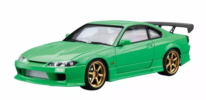 Aoshima Bunka Kyozaisha The Tuned Car Series Nissan Rodex Style S15 Silvia 1999 Пластиковая модель 1/24 № 42