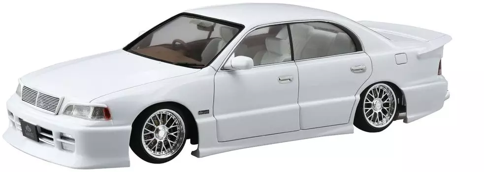 Aoshima Bunka Kyozaisha The Tuned Car Series Toyota GARSON UZS141 Majesta Пластиковая модель 1/24 № 89 91 (Машина)
