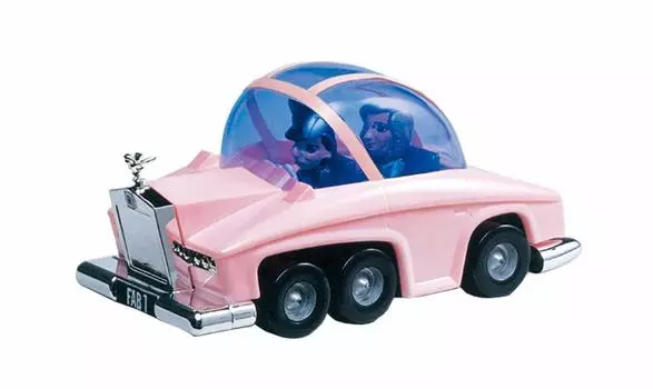 Aoshima Bunka Kyozaisha Thunderbird Mini Series Thunderbird Mini Penelope Общая длина 80 мм Пластиковая модель № 6 Приблизительно. Немасштаб