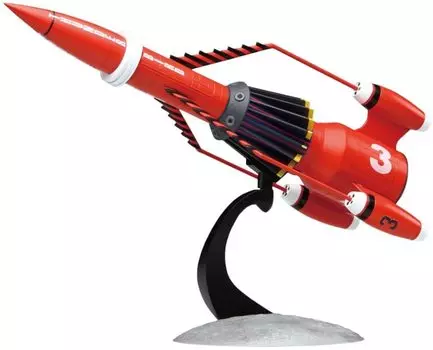 Aoshima Bunka Kyozaisha Thunderbird Thunderbird 3 масштабная пластиковая модель №3 Нет. 1/350