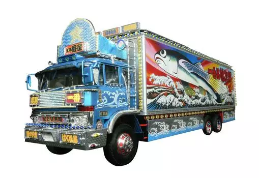 Aoshima Bunka Kyozaisha Truck Guy Ichibanboshi Hot Air 5000km 1/32 No.02