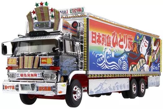 Aoshima Bunka Kyozaisha Truck Yaro Series Ichibanboshi Return to the North Plastic Model 1/32 No.6